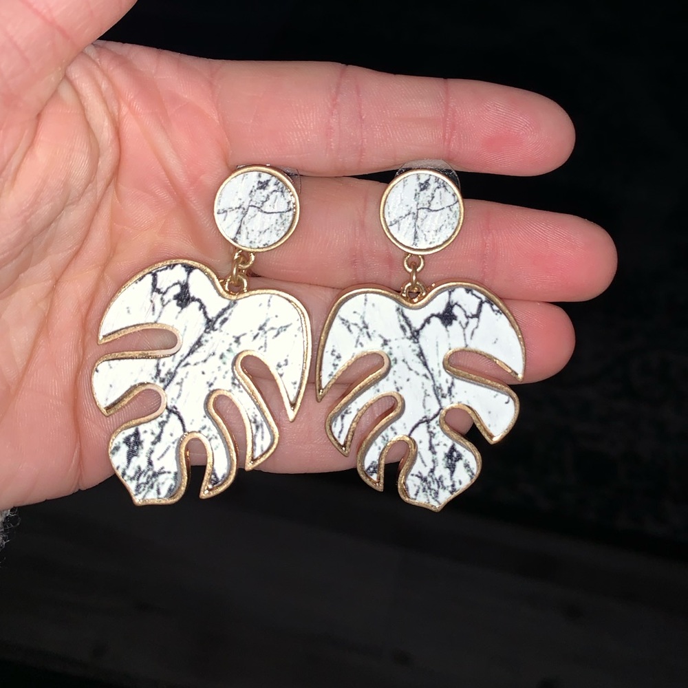 Marble Earrings